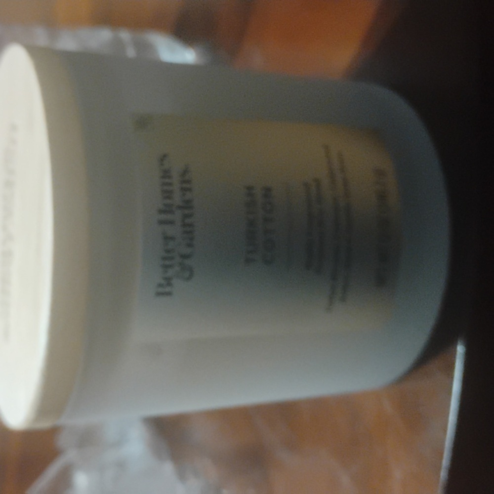 Turkish Cotton Scented Large Candle